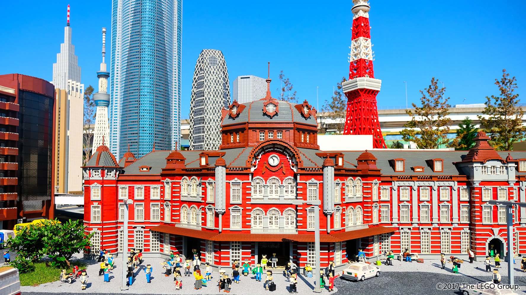 2018日本乐高乐园游玩攻略,用乐高积木搭建的