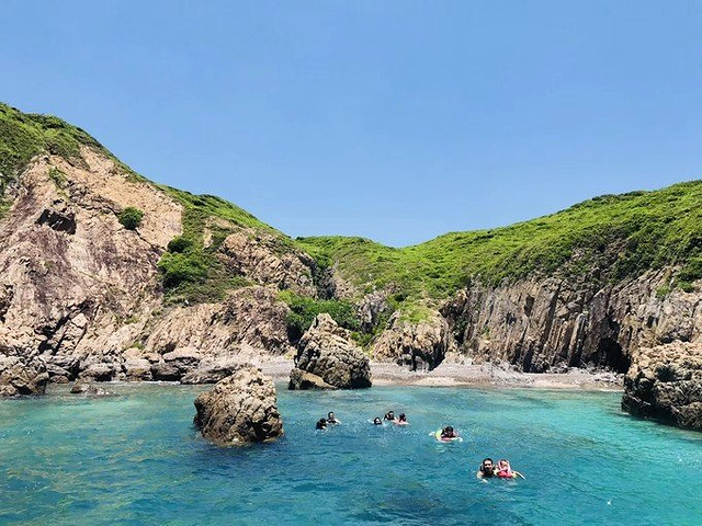 双月湾网红小星山浮潜