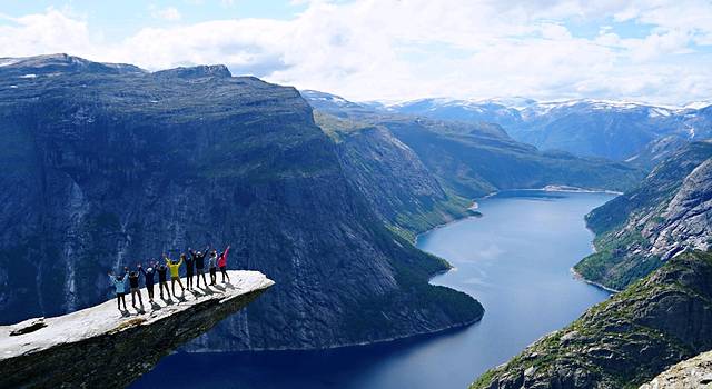 12日德国丹麦挪威游轮自驾山妖之舌