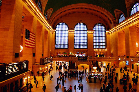 纽约中央火车站旅游景点攻略图