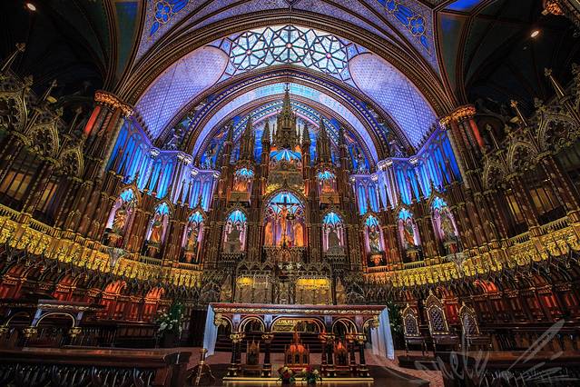 蒙特利尔圣母大教堂