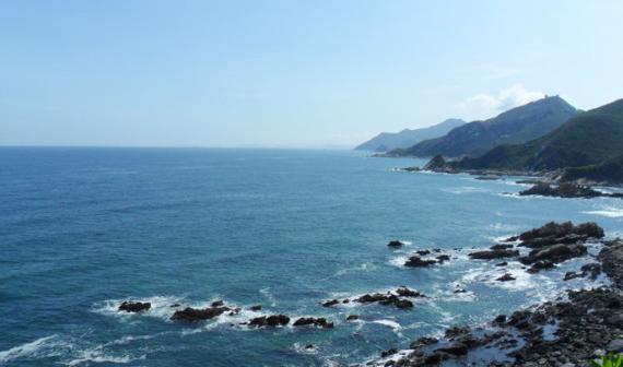 东冲西冲海岸线