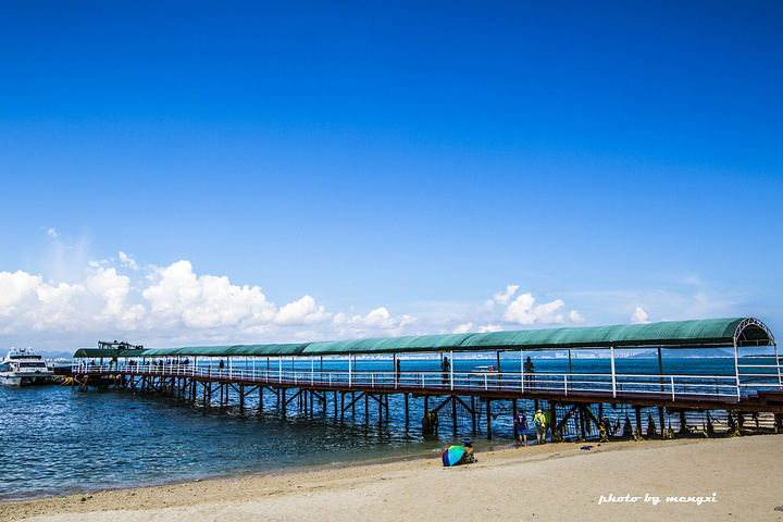 2018香蕉船一直也没看到下水,可能是游人太少