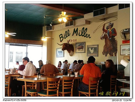 bill miller bar-b-q烤肉店旅游景点攻略图