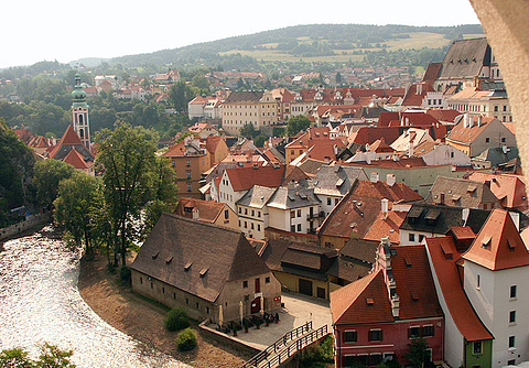 克鲁姆洛夫内城旅游景点攻略图
