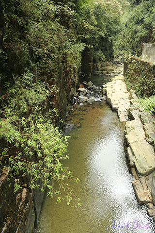 "...天飘降，轻柔，飘忽，无声无息……与雄伟壮阔的悬崖背景，刚柔并济，奇妙地融为一体，真叫人叹为观止_广东大峡谷"的评论图片