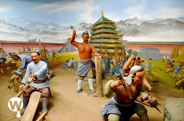 西夏史话塑像馆