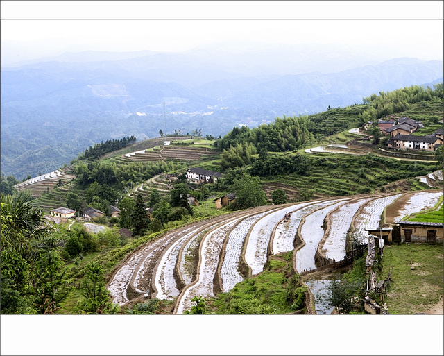 江西崇义县丰州乡小坑梯田自驾行摄