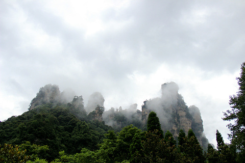 天门山旅游景点攻略图