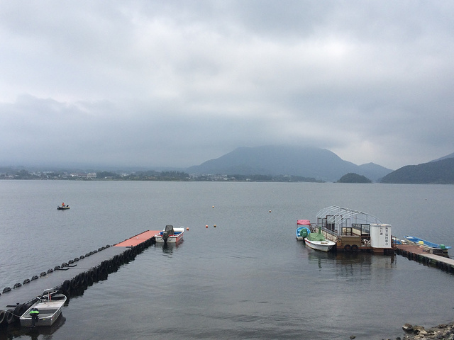2018非旺季的河口湖还是非常宁静宜人的。虽
