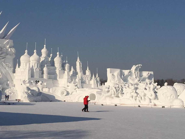 哈尔滨冰雪大世界,这里就是重头戏啦