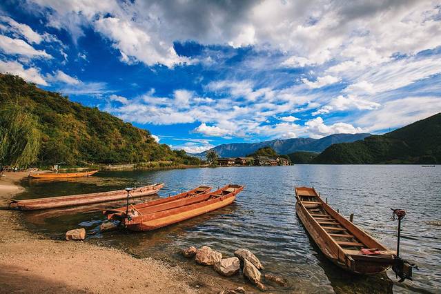 泸沽湖风景区-观景台