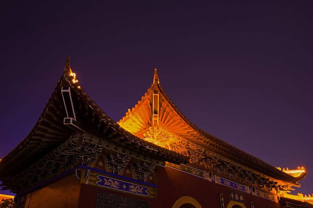 夜游茶圣故里--湖北天门-天门旅游攻略-游记-去