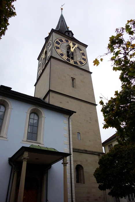 苏黎世圣彼得教堂