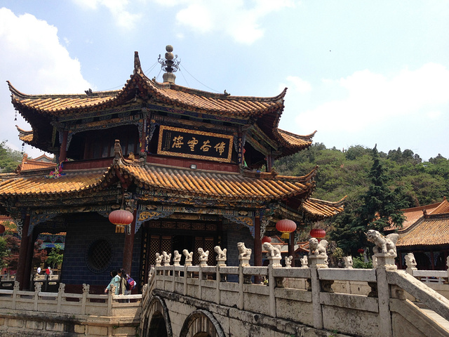 "... 直达昆明圆通寺 想起寺院 我去过最大的国寺 浙江杭州灵隐寺 那是我一个人的旅行第一季 杭州站_圆通寺"的评论图片