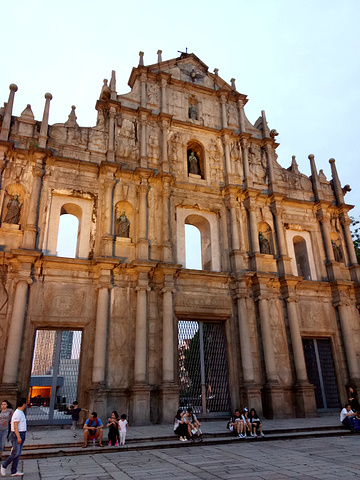 2017.三巴,是澳门的标志性建筑物之一,这里在2