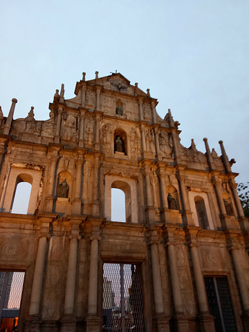 2017.三巴,是澳门的标志性建筑物之一,这里在2