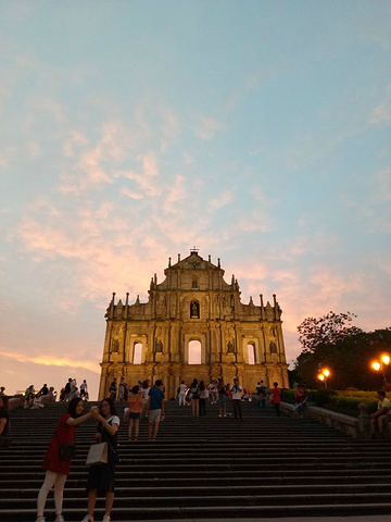 2017.三巴,是澳门的标志性建筑物之一,这里在2