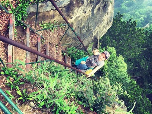 一步登天看风景爬一步登天的梯子时觉得特别恐怖05可是后来才知道那