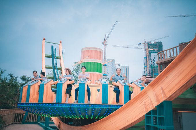 "大龄儿童旅行团"合肥万达主题乐园漂流记-合肥旅游攻略-游记-去哪儿