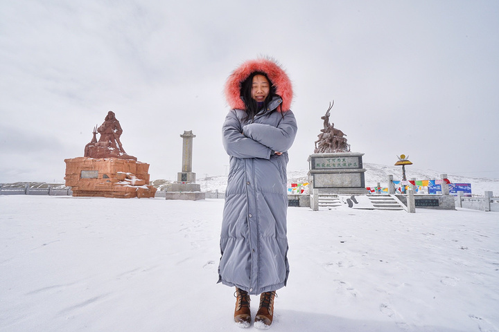 2017几小时后终于通路了,快到昆仑山口时,姐姐