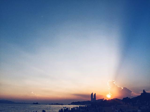 胡里山海滨浴场