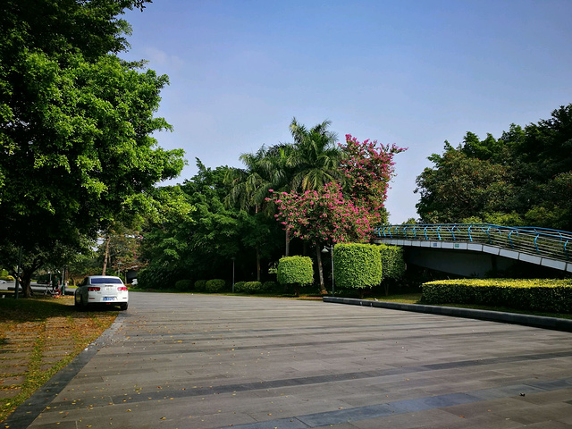 评论详情 广州体育馆靠近白云山风景区,对面就是云溪生态公园,所以