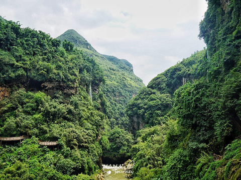 马岭河峡谷旅游景点图片