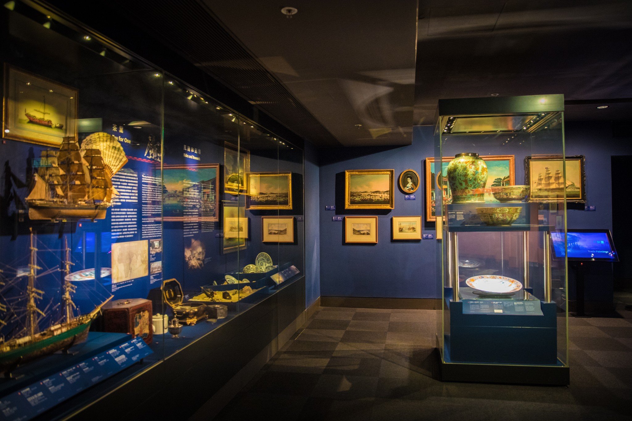 2018香港海事博物馆游玩攻略,.,在互动展品前,