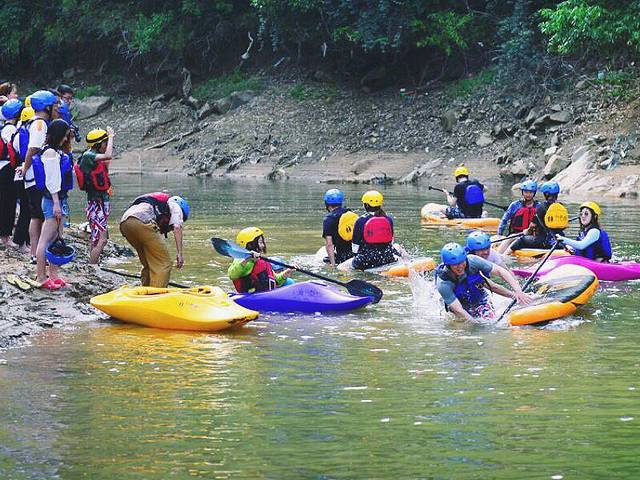 仙龙峡漂流