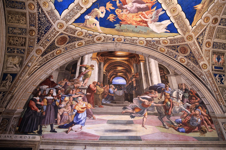 2017很早就在网上预约了今天一大早梵蒂冈博