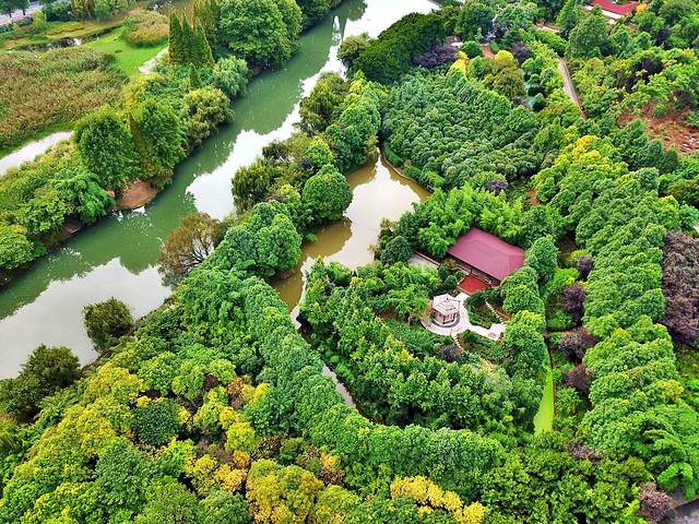 花溪国家城市湿地公园十里河滩景区