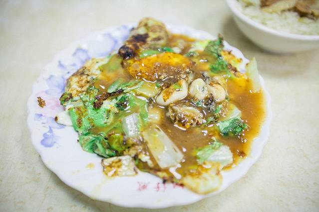 圆环边蚵仔煎（宁夏夜市）