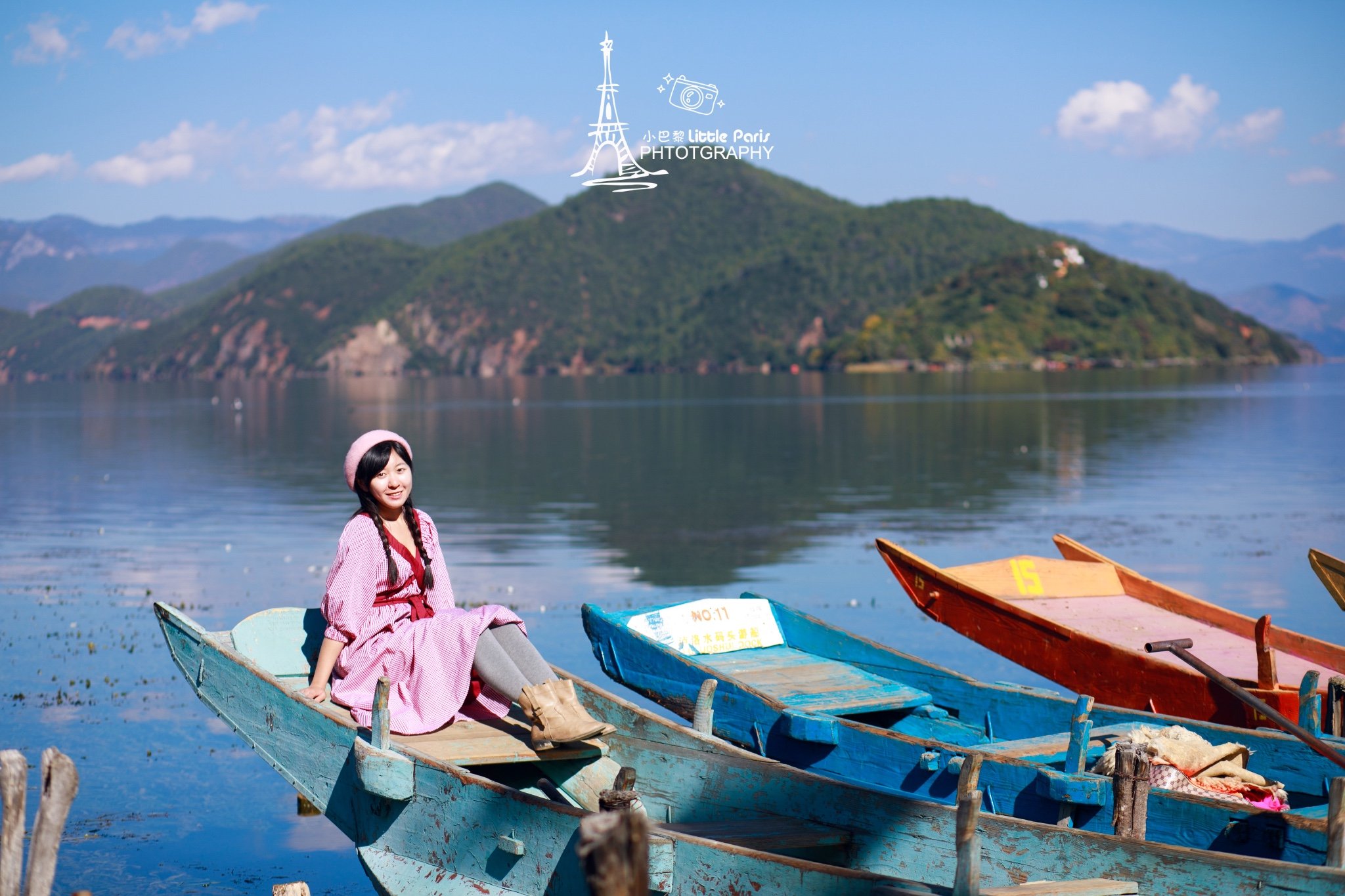 也许是见了更美的风景.这次来大落水,觉得非常一般了!