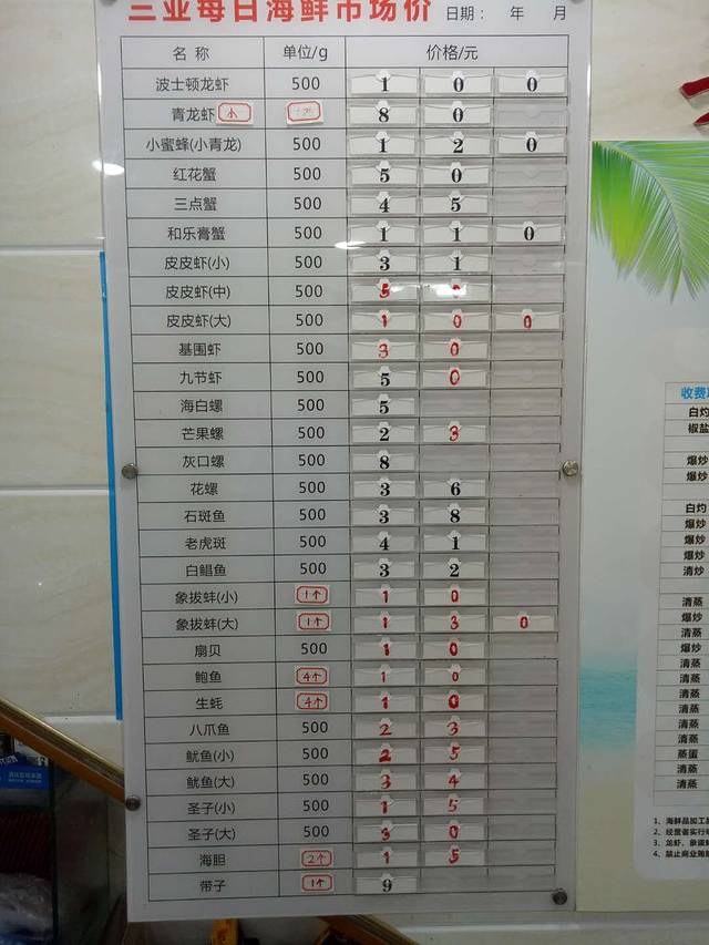 美大香味海鲜加工(外卖店)