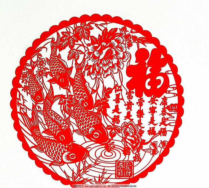 南北方剪纸,南方剪纸,南北方剪纸的区别_大山谷图库
