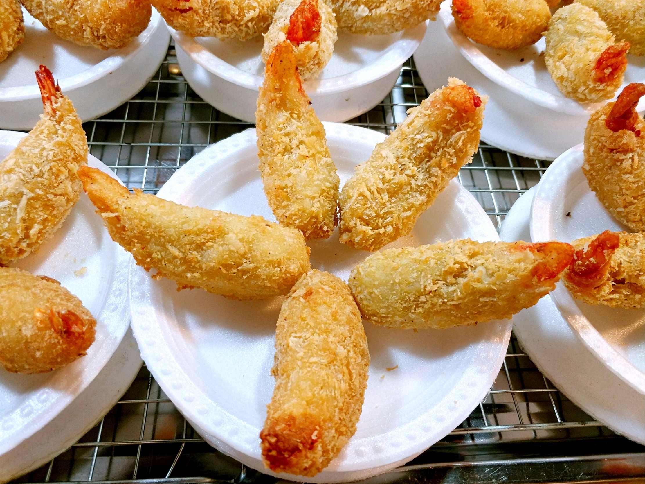 炸虾~其实是面粉做的