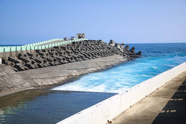 第三核能发电厂出水口