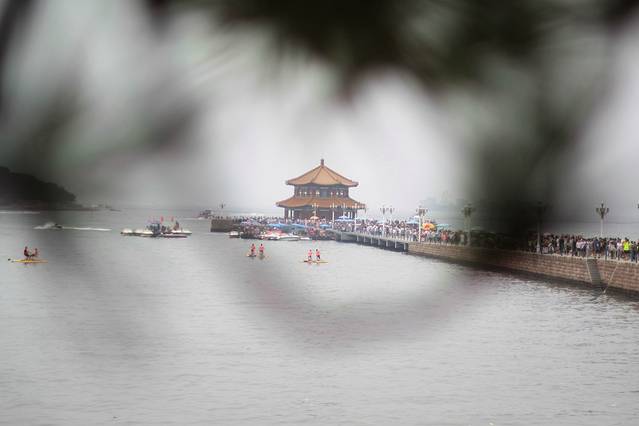 栈桥景区-回澜阁