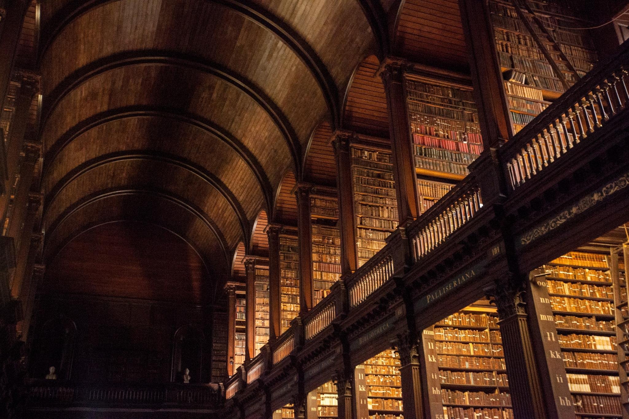 longroom长屋则是老图书馆的主要藏书室也是老图书馆最为惊艳的房间