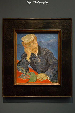 生家的花园doctorgachetsgardeninauvers树扭曲得很厉害