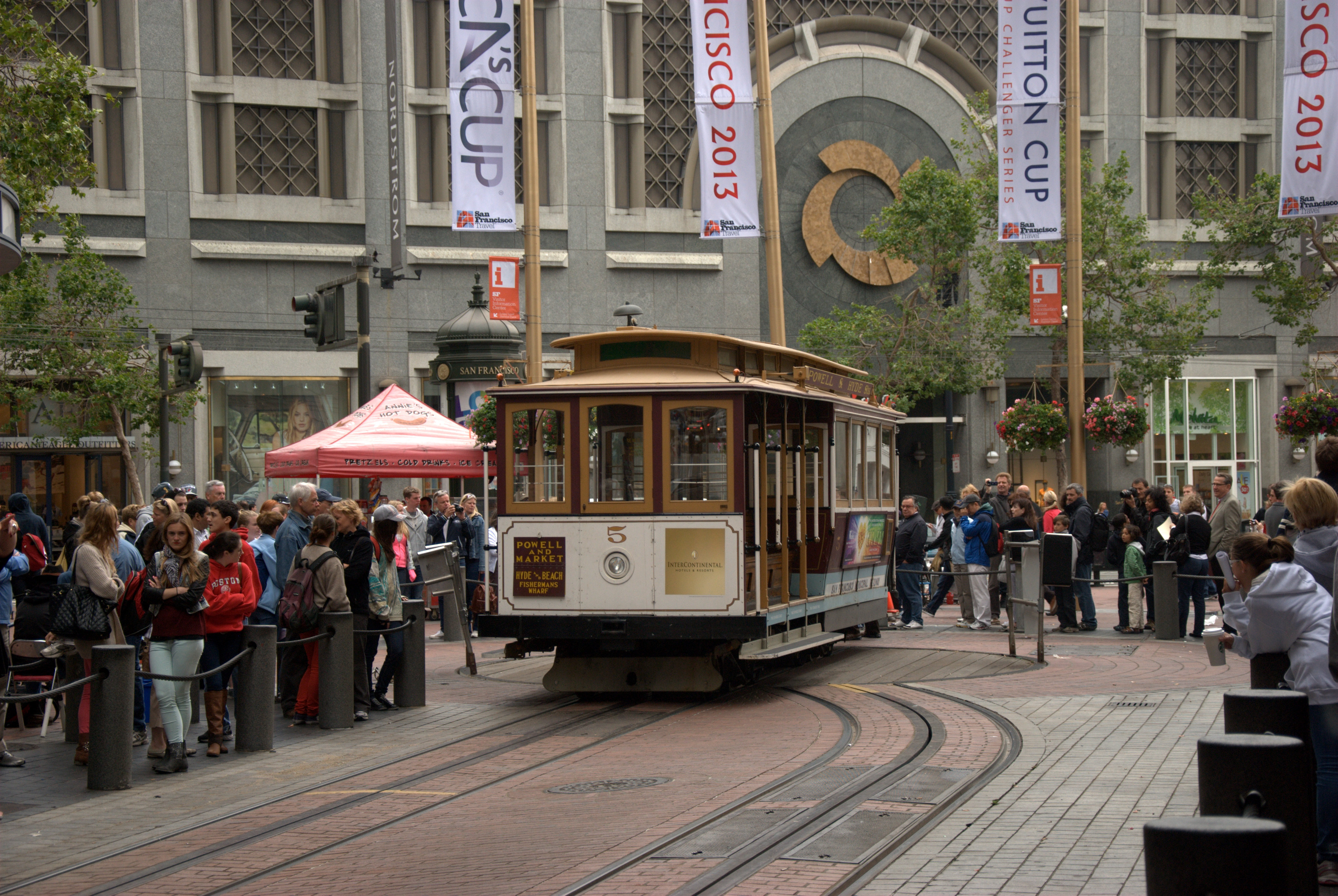 有轨电车是旧金山一个重要的标志,是这个城市公共交通系统的重要组成
