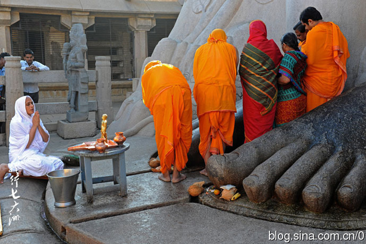 耆那教圣地的法事活动
