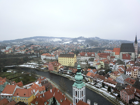 克鲁姆洛夫内城旅游景点攻略图