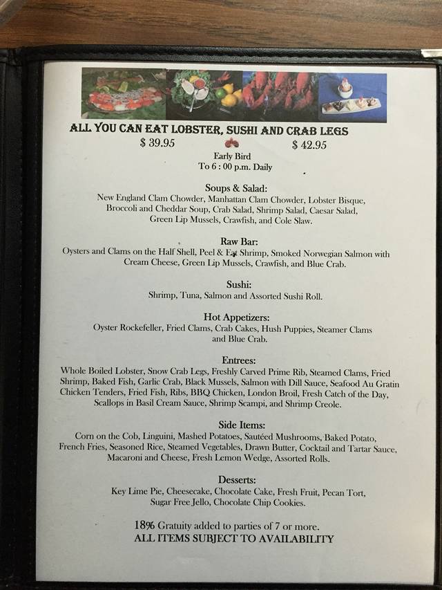 波士顿龙虾自助盛宴