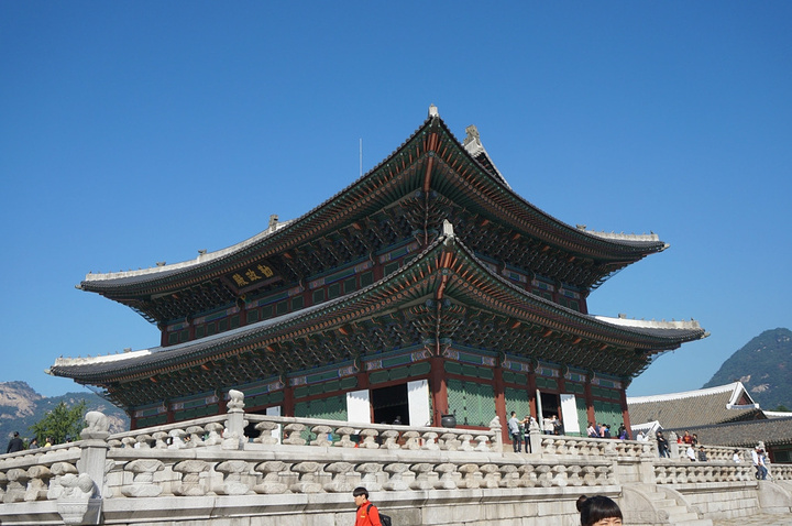 2017第二天,景仁宫,就是韩国皇上住的地方,比.