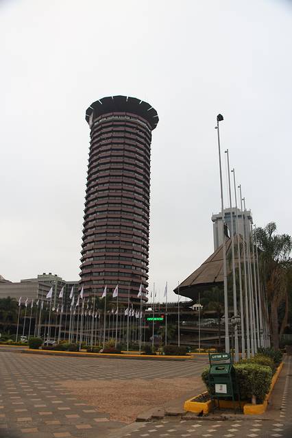 内罗毕市中心地标 肯雅塔国际会议中心