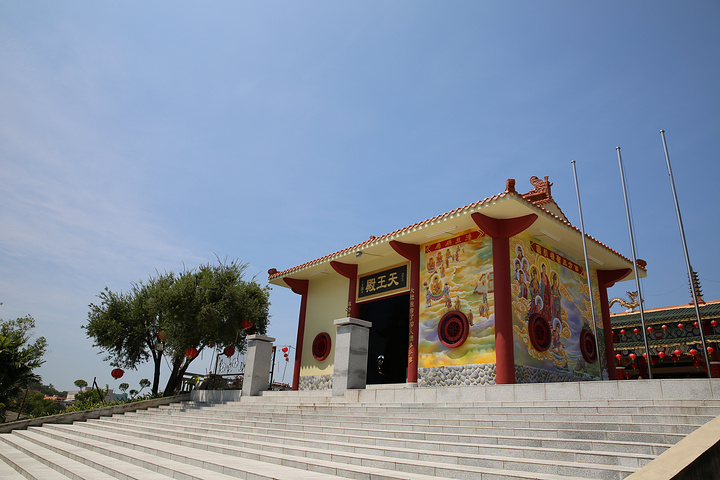 2017观世音菩萨 拜一拜观世音菩萨正像天王殿