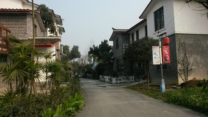 徽派建筑的青杠树村民居.