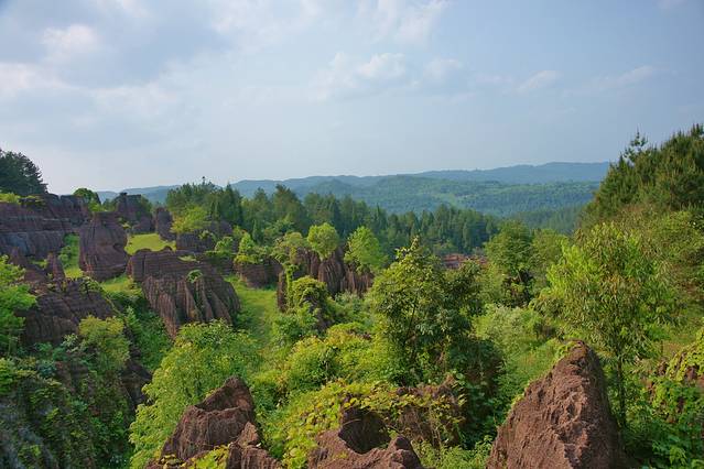 红石林国家地质公园